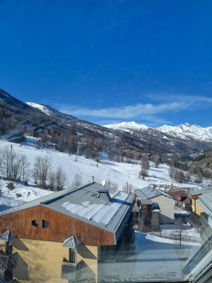 Studio Au Pied Des Pistes Allos Esterno foto